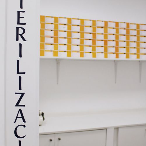 Sala de esterilización dental